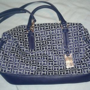 Navy purse